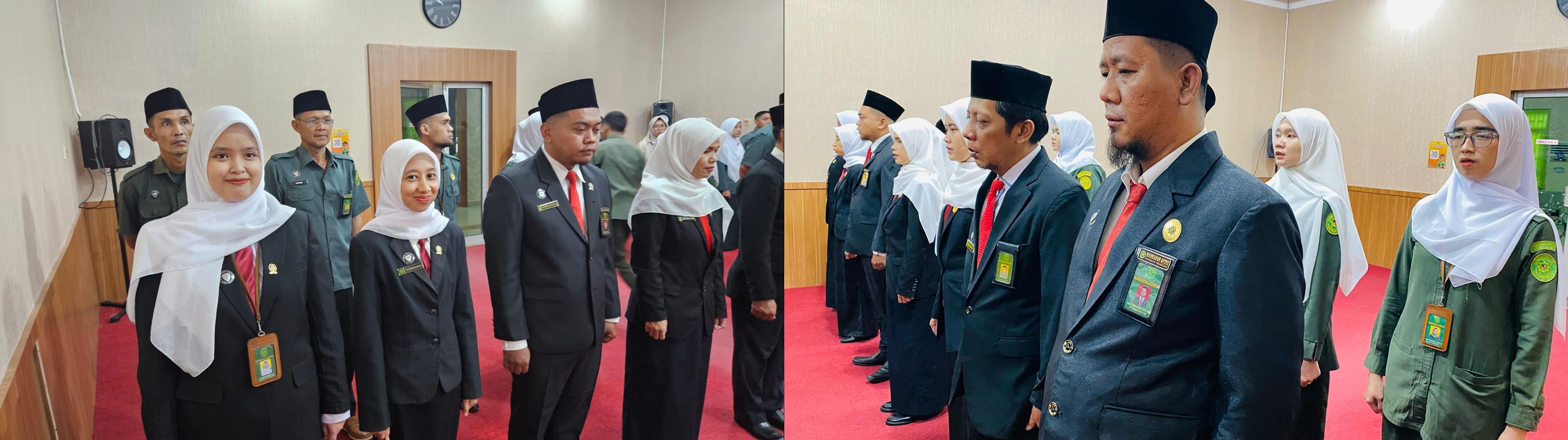 pejabatan yang dilantik
