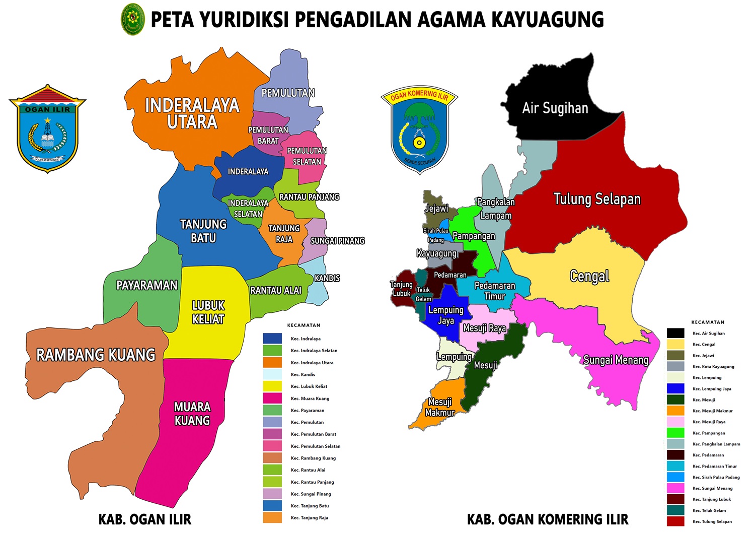 PETA YURIDIKSI PA KAG 2024