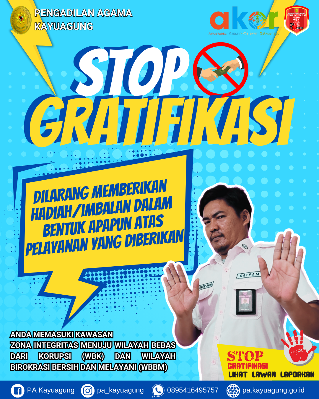 STOP GRATIFIKASI !